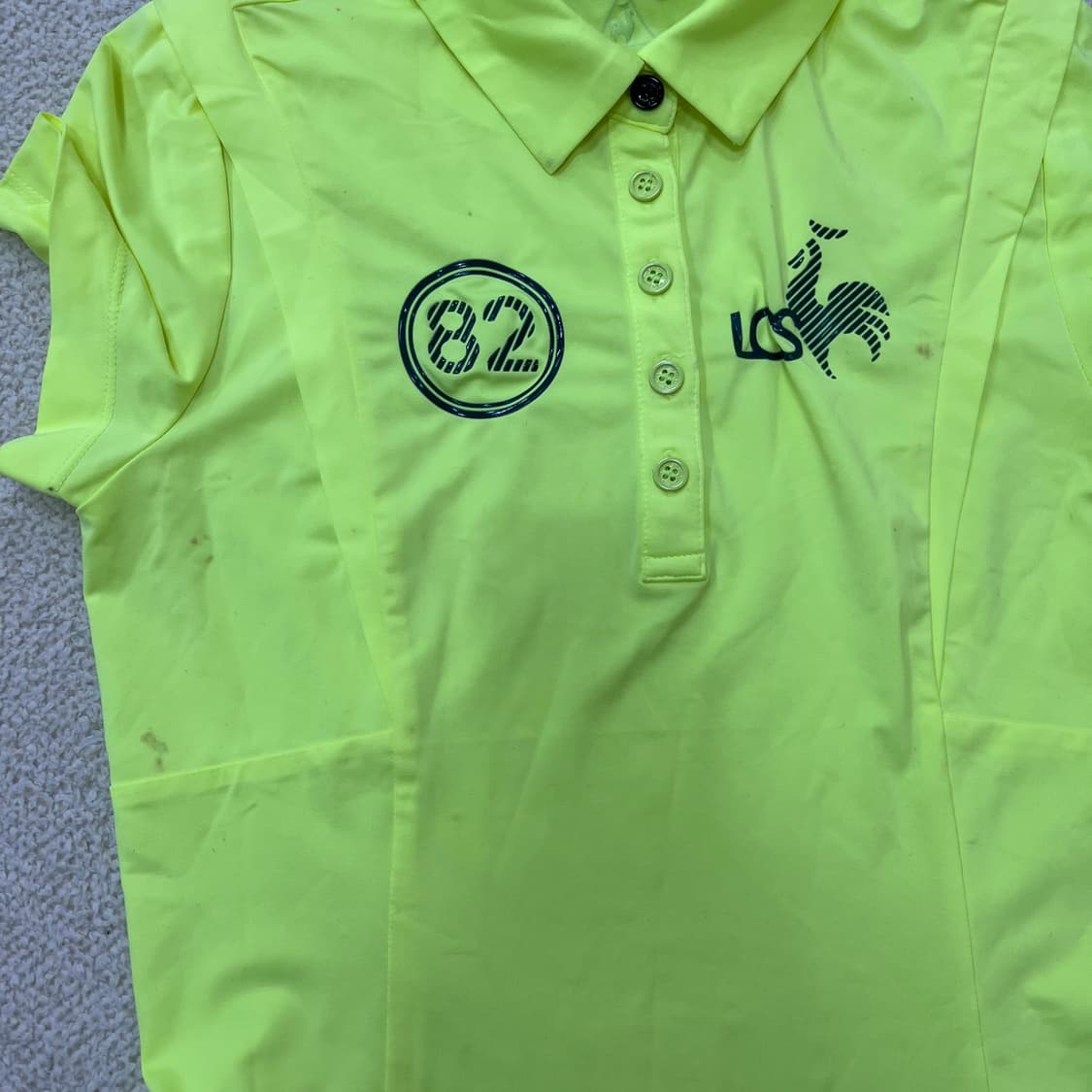 XS 르꼬끄 골프 여성 반팔 카라티 0316M 상품이미지6