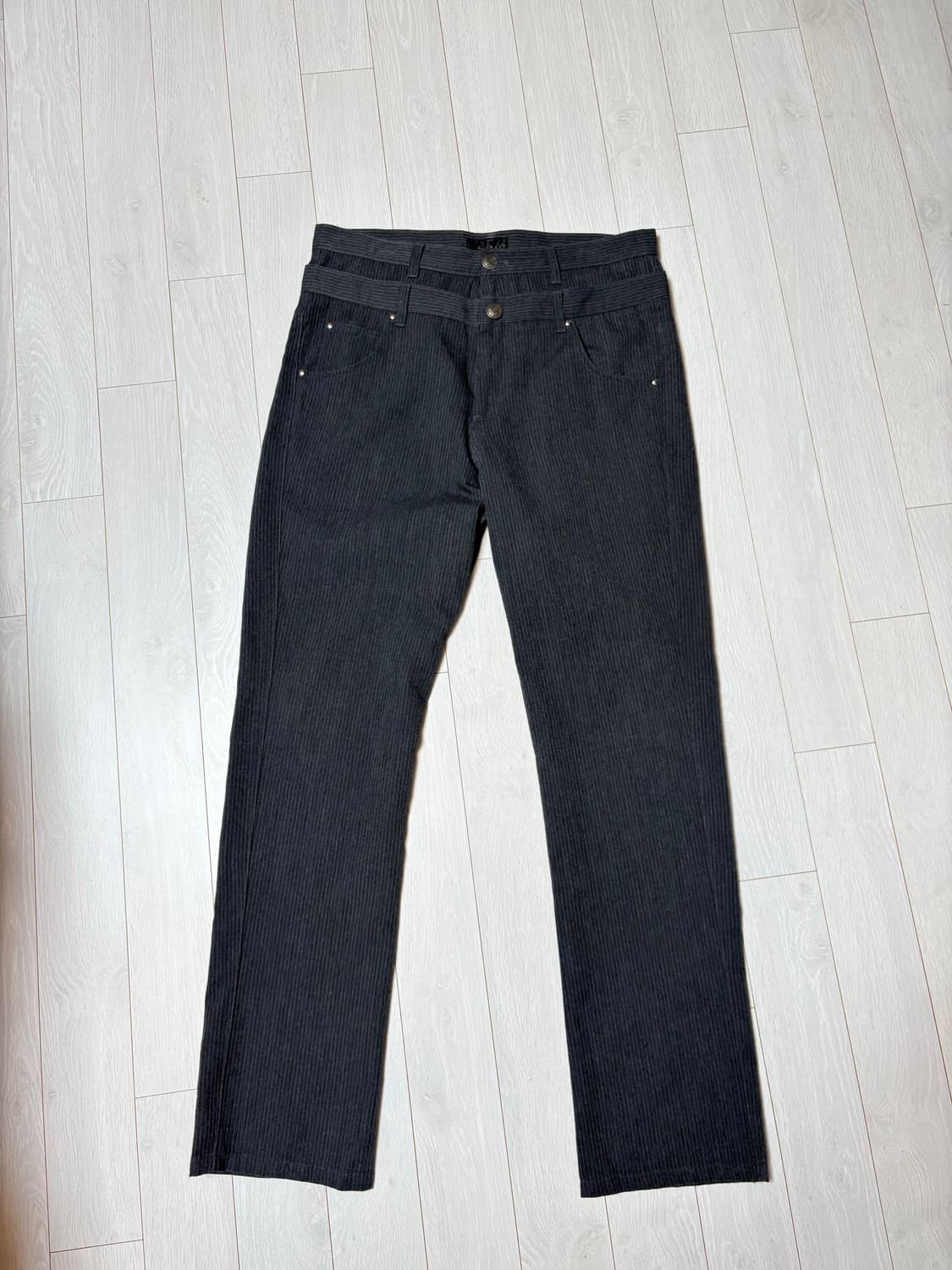 Spinash 더블 웨이스트 팬츠 상품이미지1