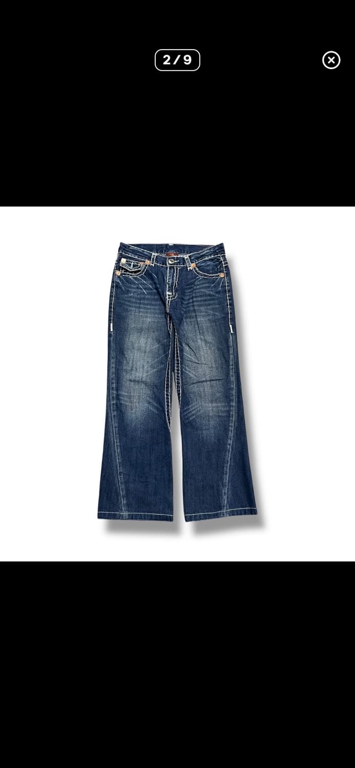 트루릴리전 스티치 디테일 데님팬츠 (Men’s 34  상품이미지1