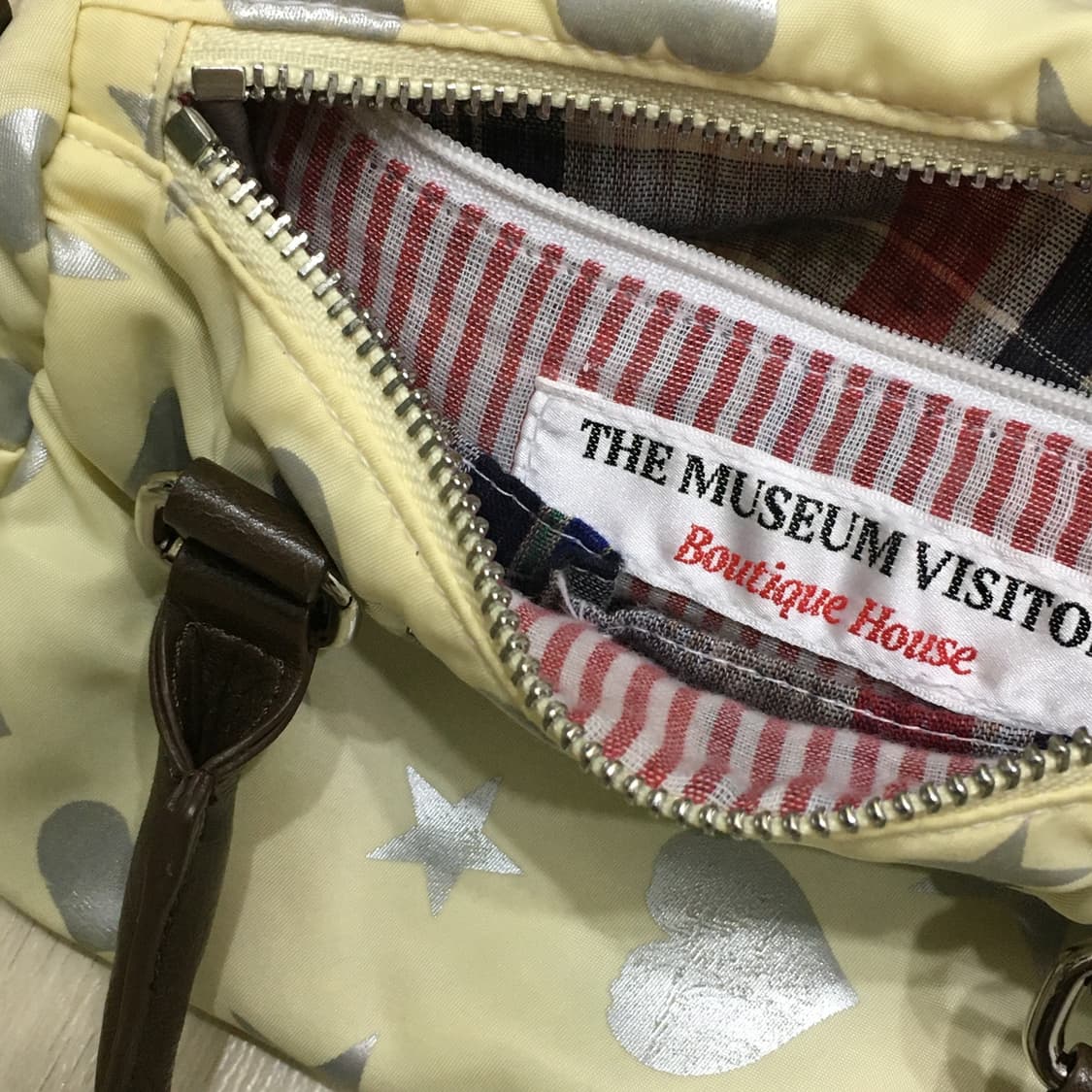 더뮤지엄비지터 보스턴백 2.0 레몬 (컨디션 좋음) 상품이미지6