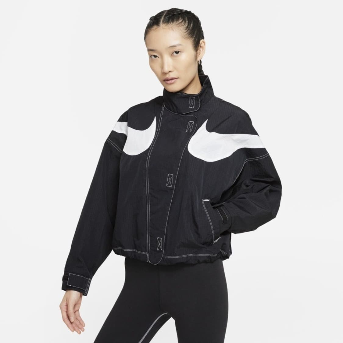 나이키 NIKE 스우시 리펠 우븐 자켓 여성M 상품이미지10