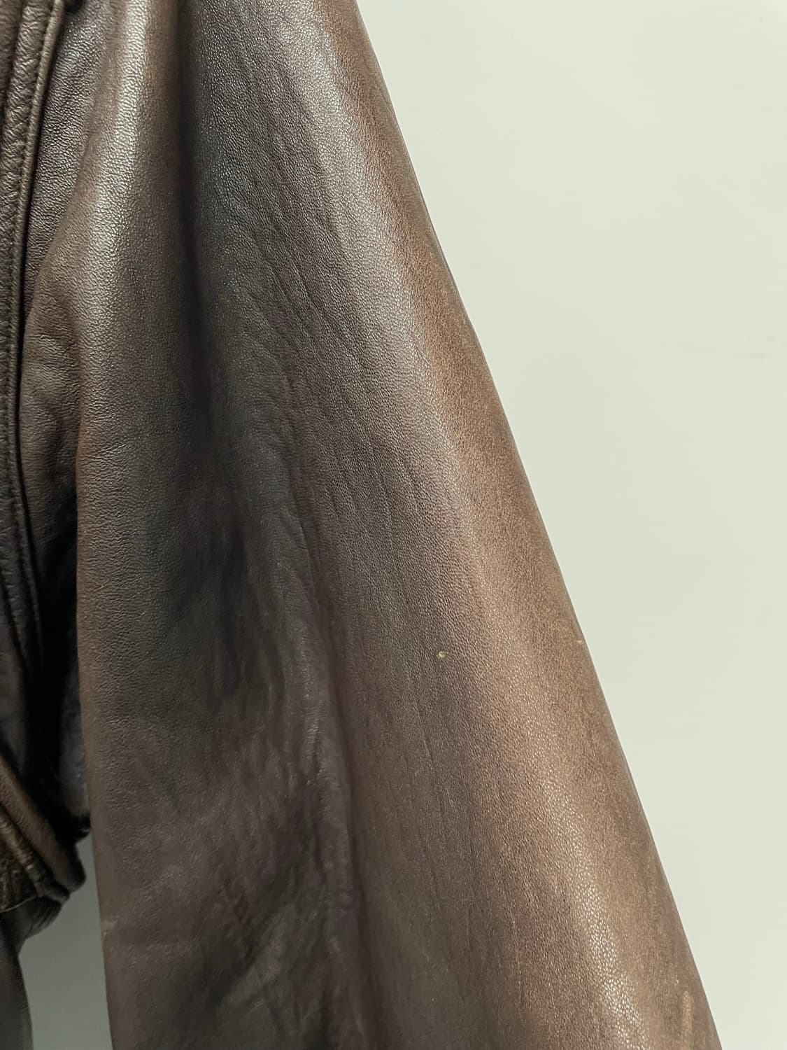 빈티지 덴폴 브라운 레더 자켓 H1094 상품이미지9