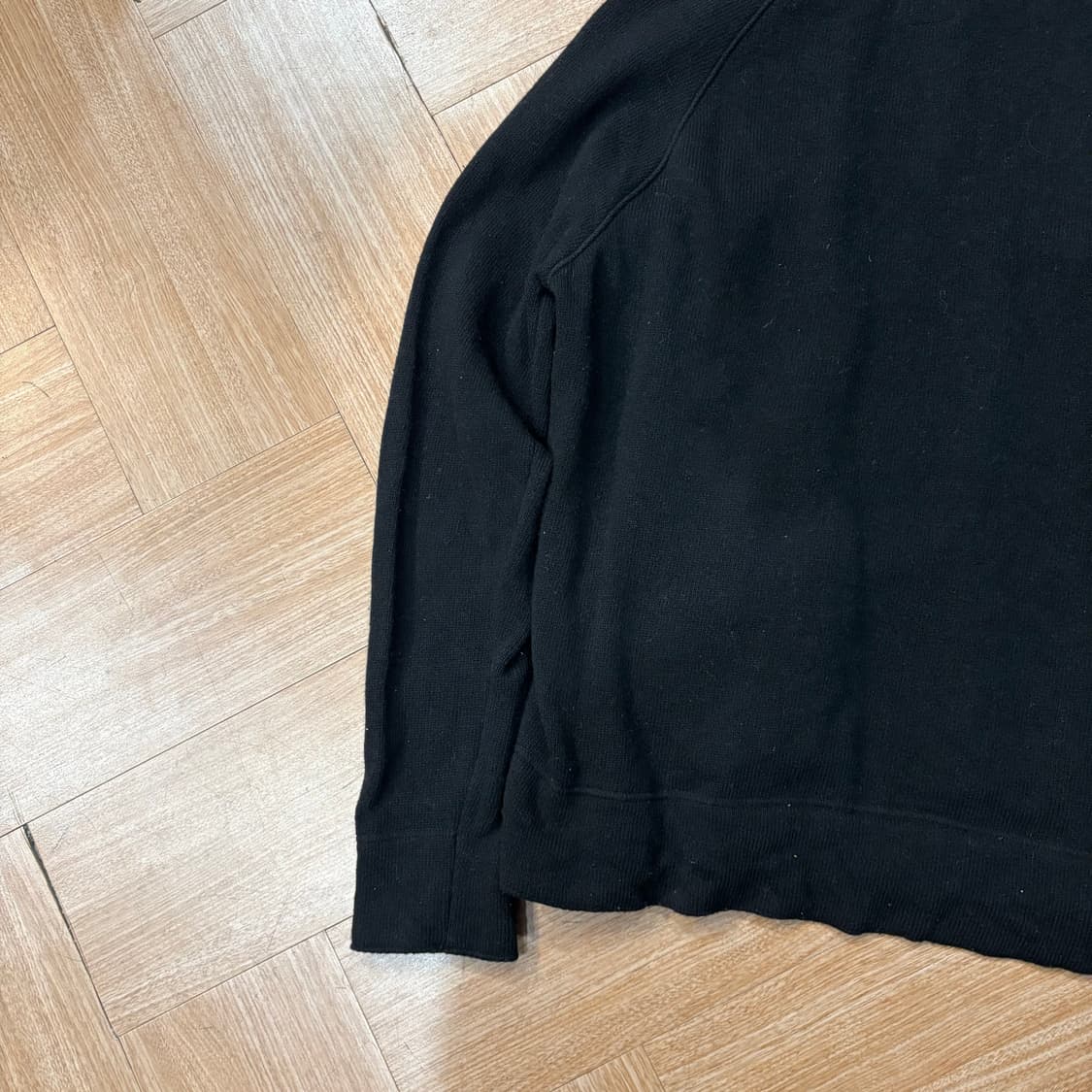 씨피컴퍼니 블랙 니트 고글 3 투웨이 지퍼 후디 자켓 상품이미지6