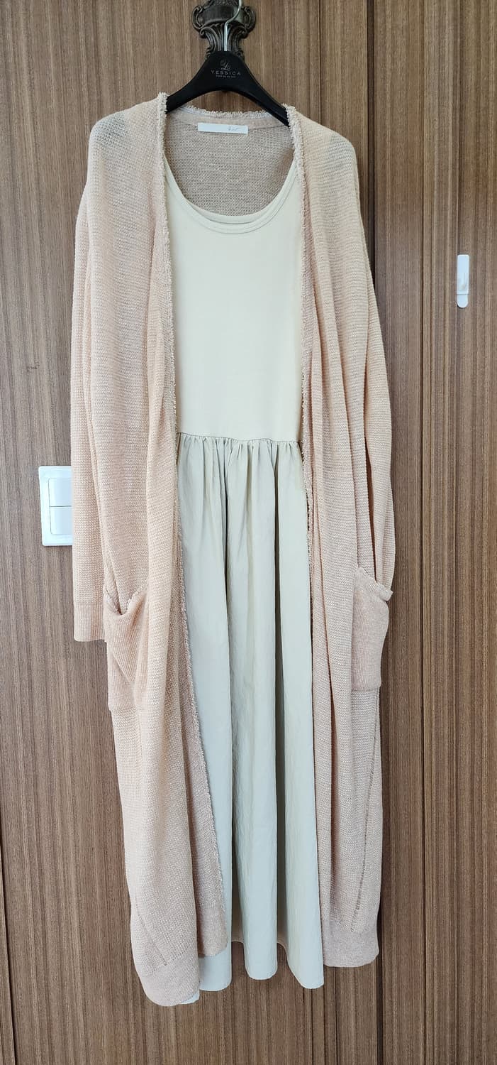 지컷 롱 가디건 (여리핏 / 롱롱 기장) 상품이미지9