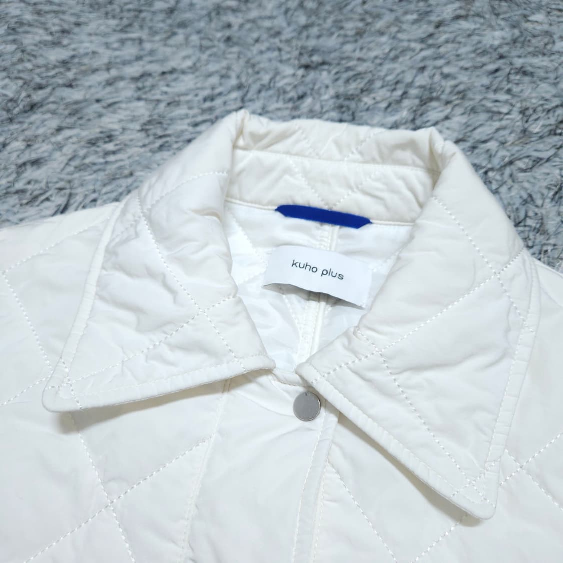 구호플러스) Free 퀄티드 패딩자켓 아이보리 / 왕눈이샵 상품이미지7