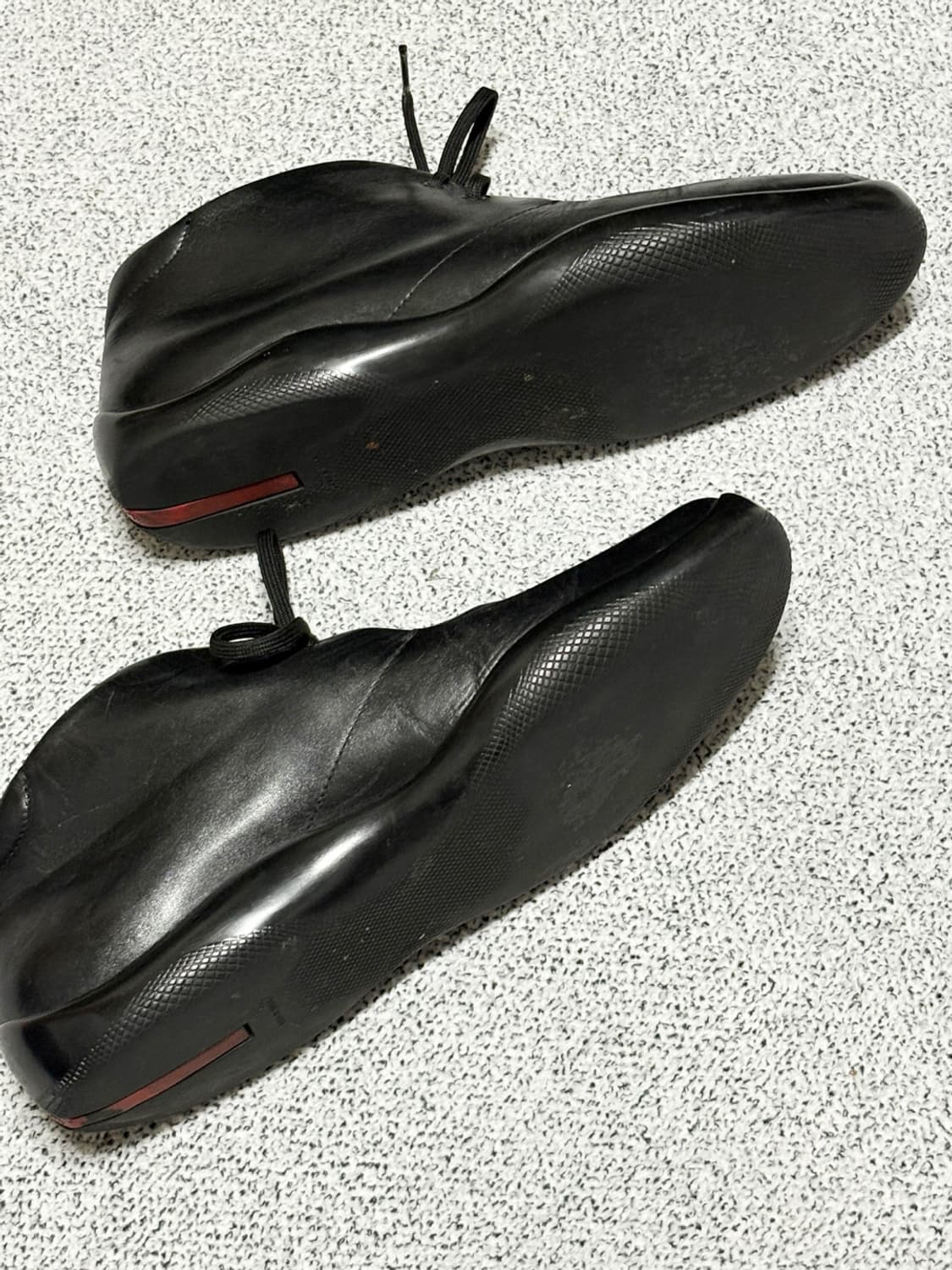 프라다 토블락 블랙 레더 슈즈 상품이미지6