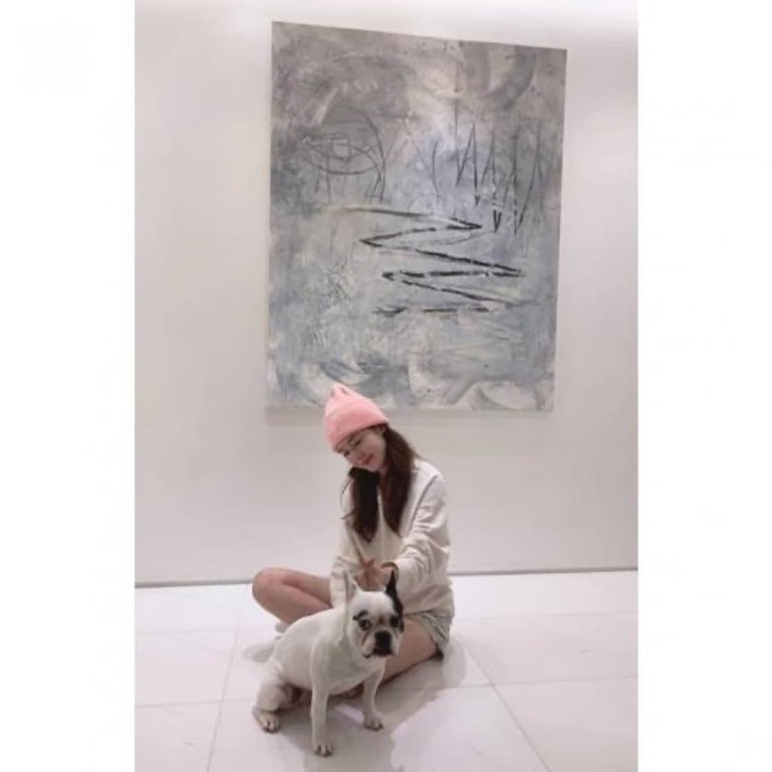 <1회 착용🖤> 아크네스튜디오(AcneStudios) 스몰 페이스 비니 상품이미지10
