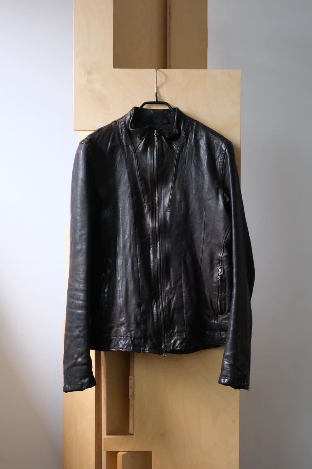  2009 Ramb skin Panel Leather Jacket 상품이미지1