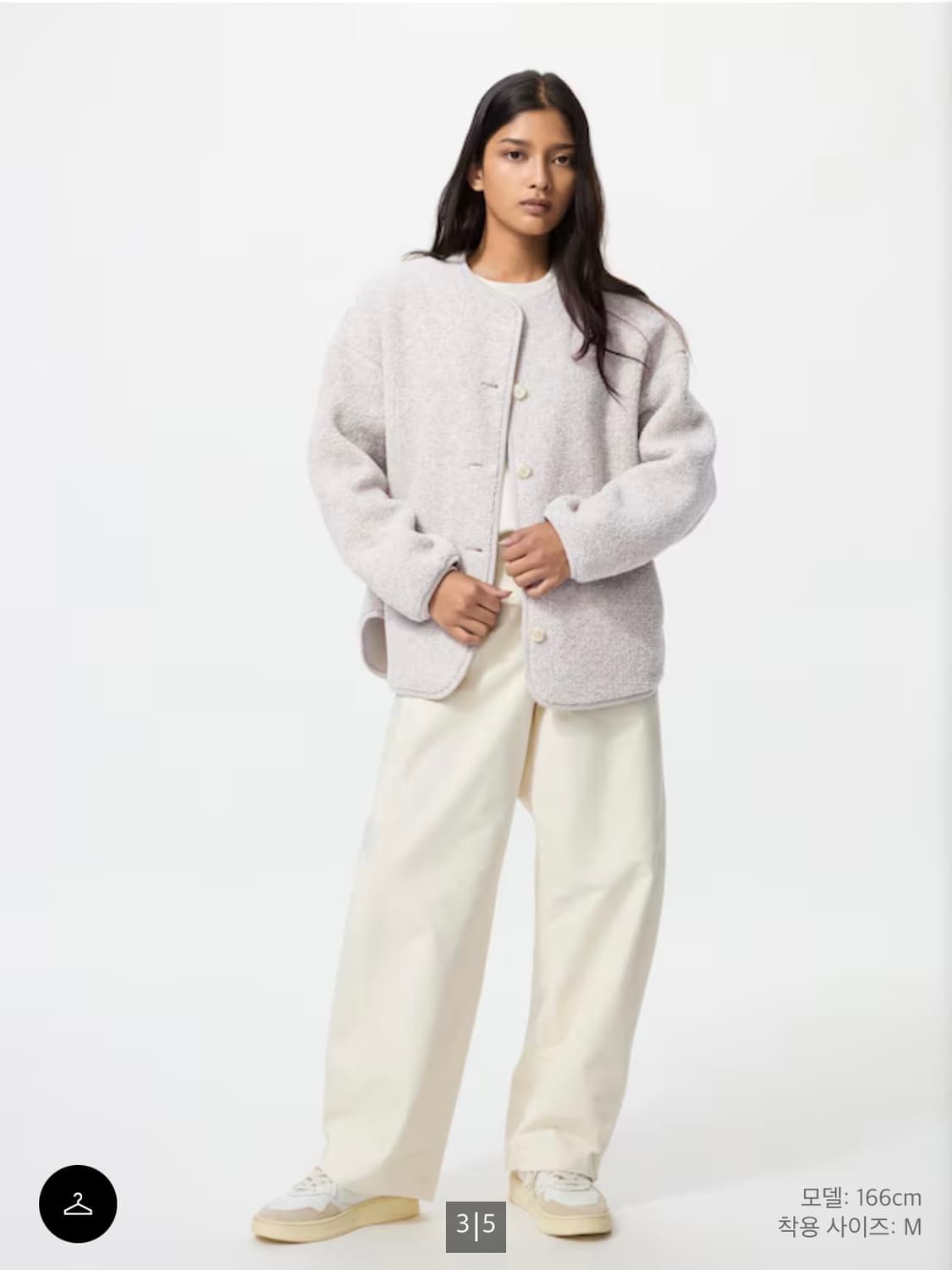 Uniqlo boa fleece cardigan 상품이미지3