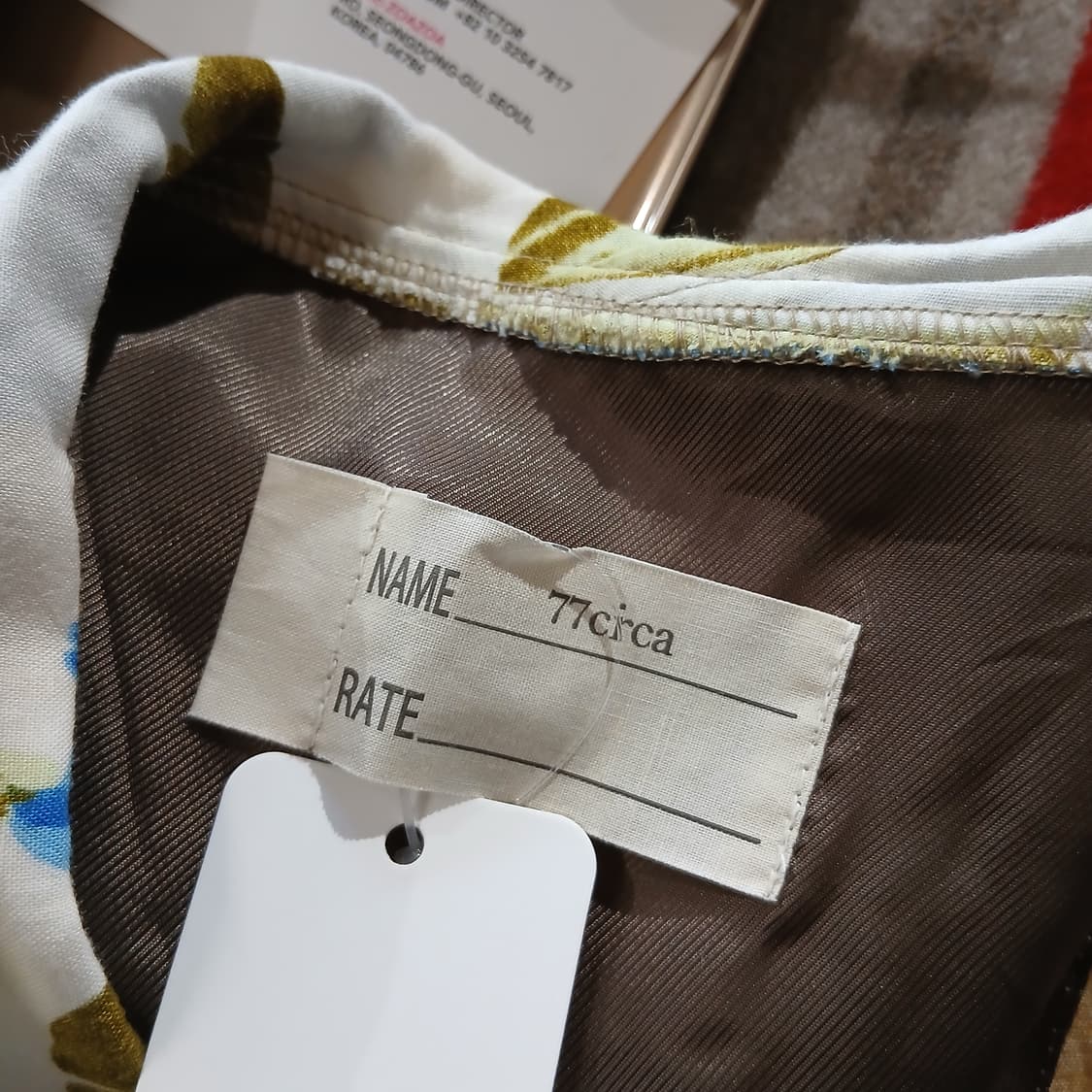 [77circa] 플라워패턴 하와이안 셔츠 상품이미지4