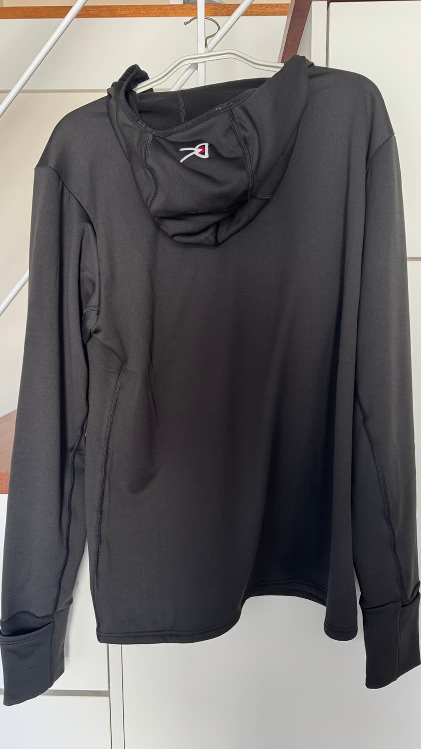 디스트릭트 비전 Hooded Grid Fleece (Black) 새상품 상품이미지5