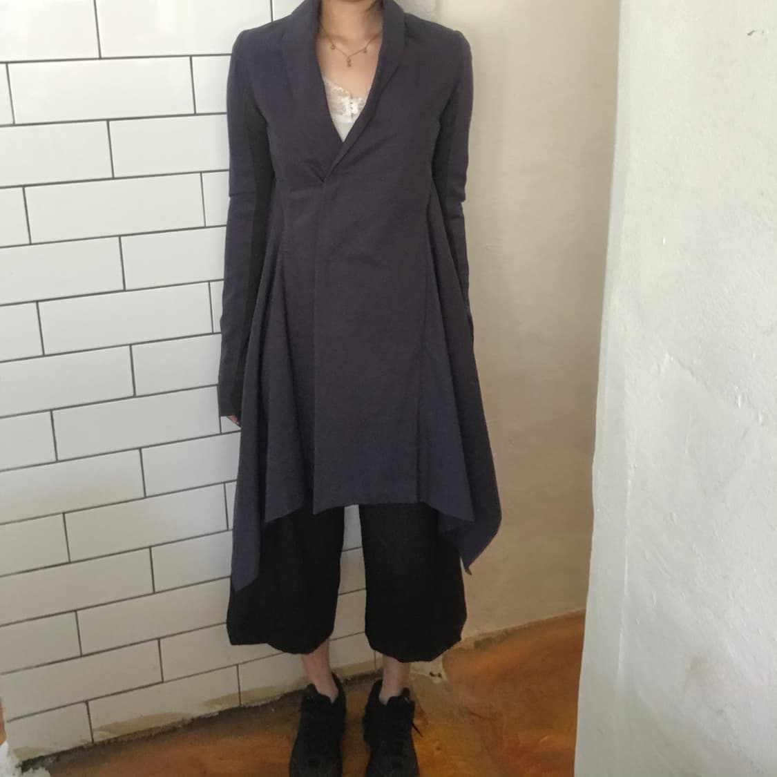 릭오웬스 다크쉐도우 롱 저지 자켓 상품이미지2