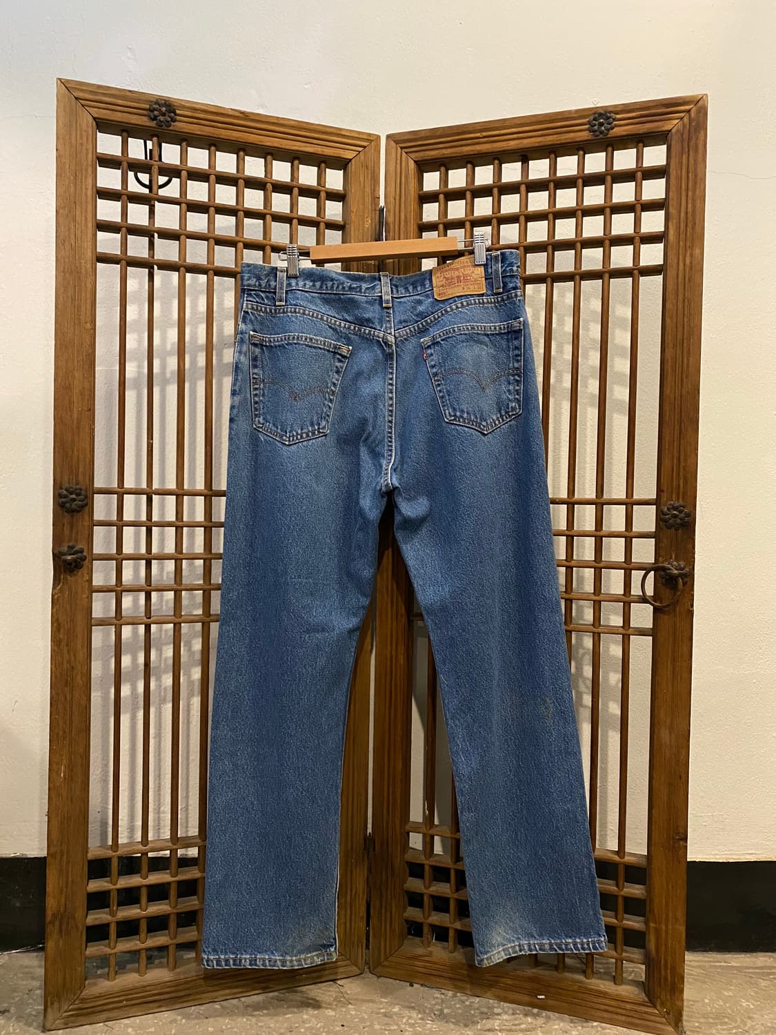 00S 리바이스 505 USA 데님 팬츠 35“ 상품이미지2