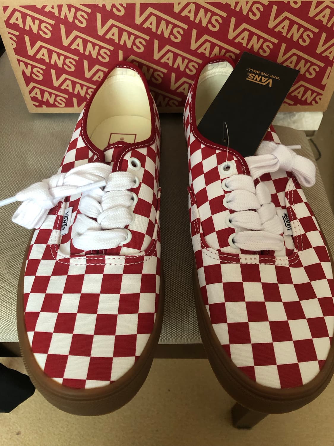 반스 어센틱 체커보드265 새상품 팝니다 상품이미지1