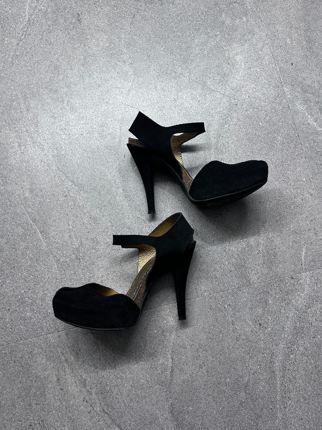 Pedro Garcia 스웨이드 스트랩 오픈 힐 상품이미지1