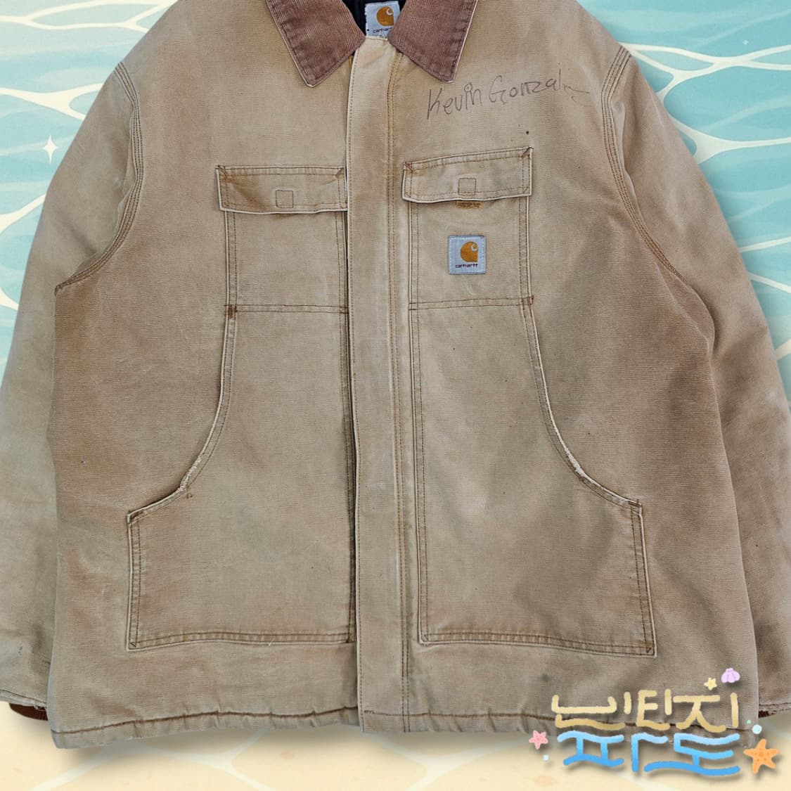  110 90S OG carhartt 칼하트 덕캔버스 아크틱 자켓 상품이미지3