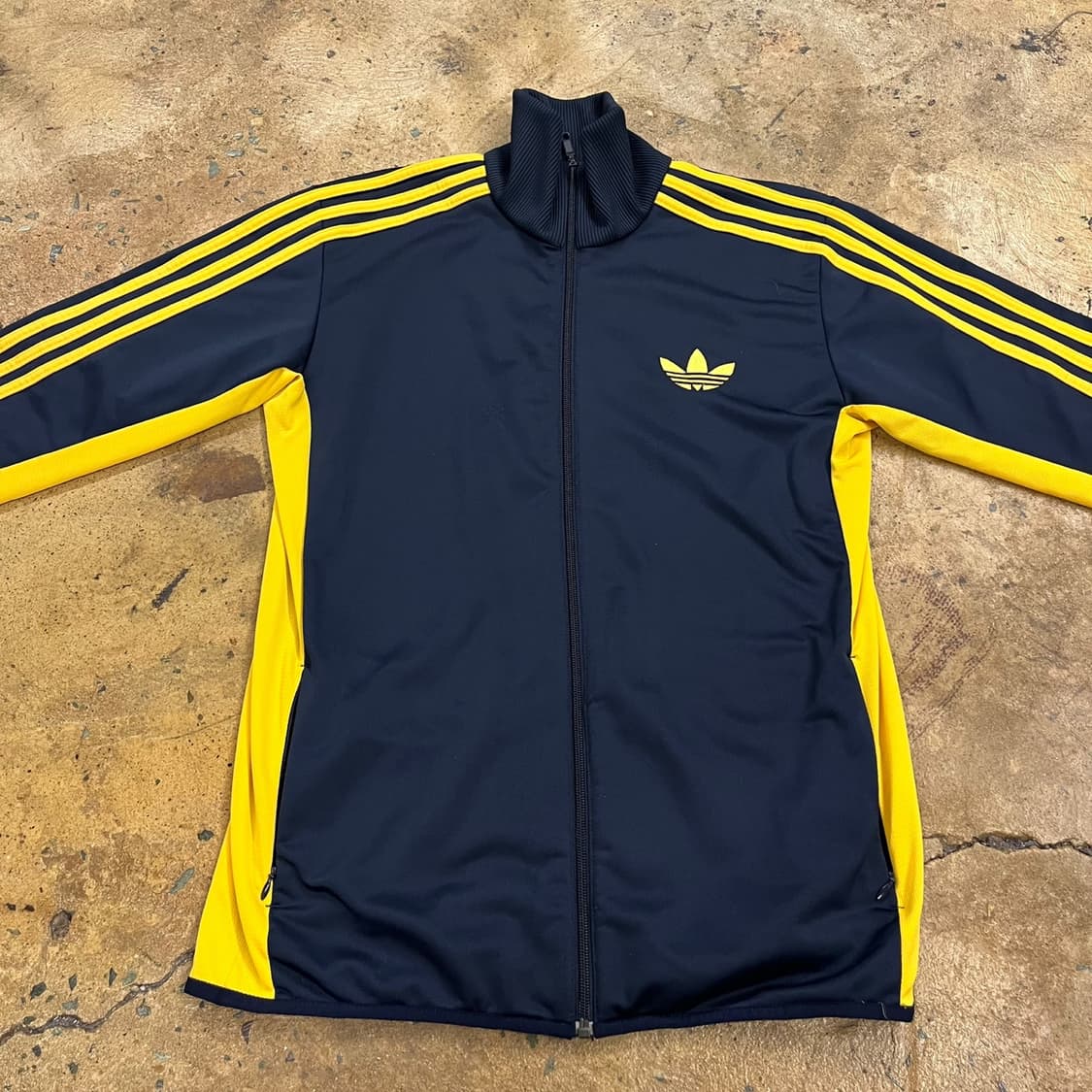 [정품/105] 아디다스 파이어버드 져지 옐로우네이비 b18 상품이미지3