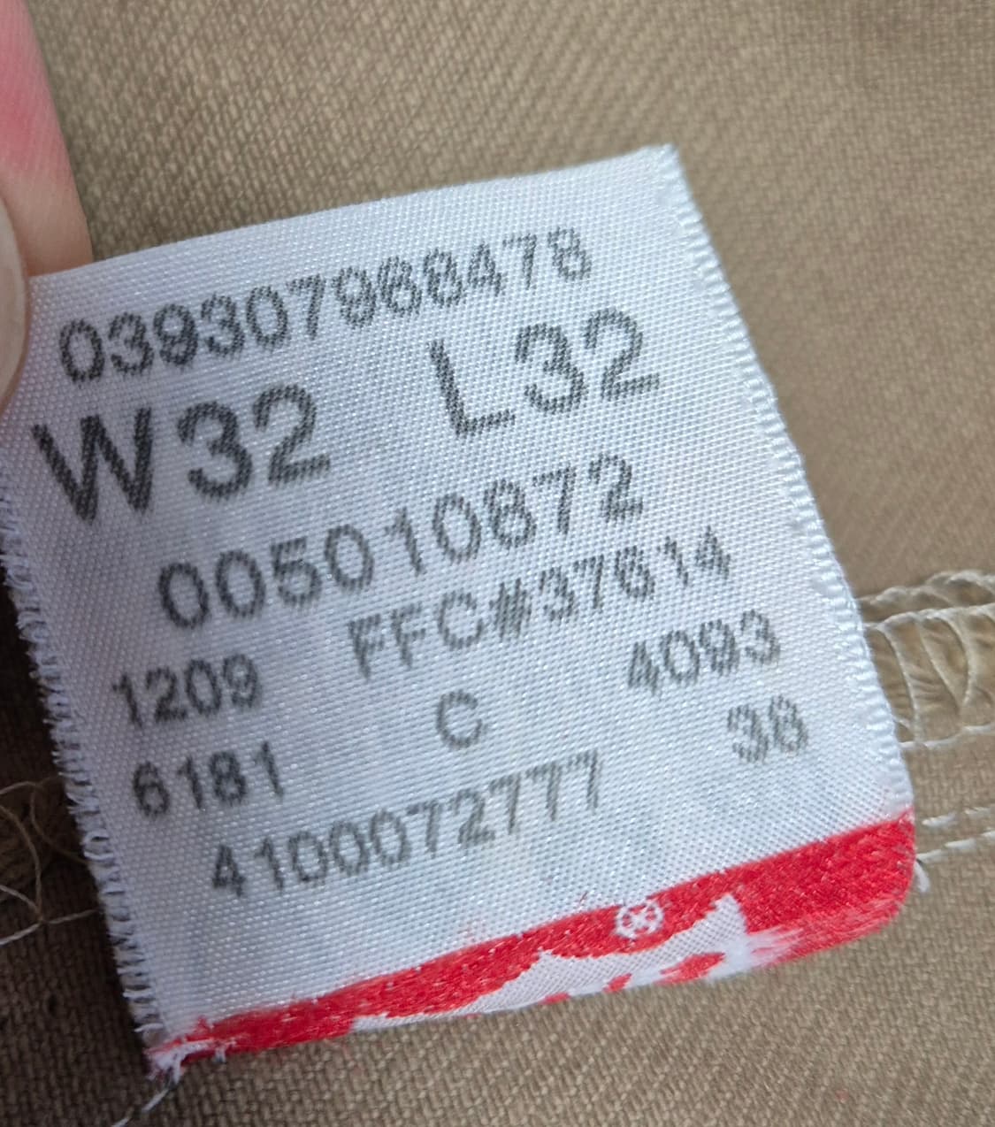 00's Levi's 501-0872 코요테 (32x32) 상품이미지10