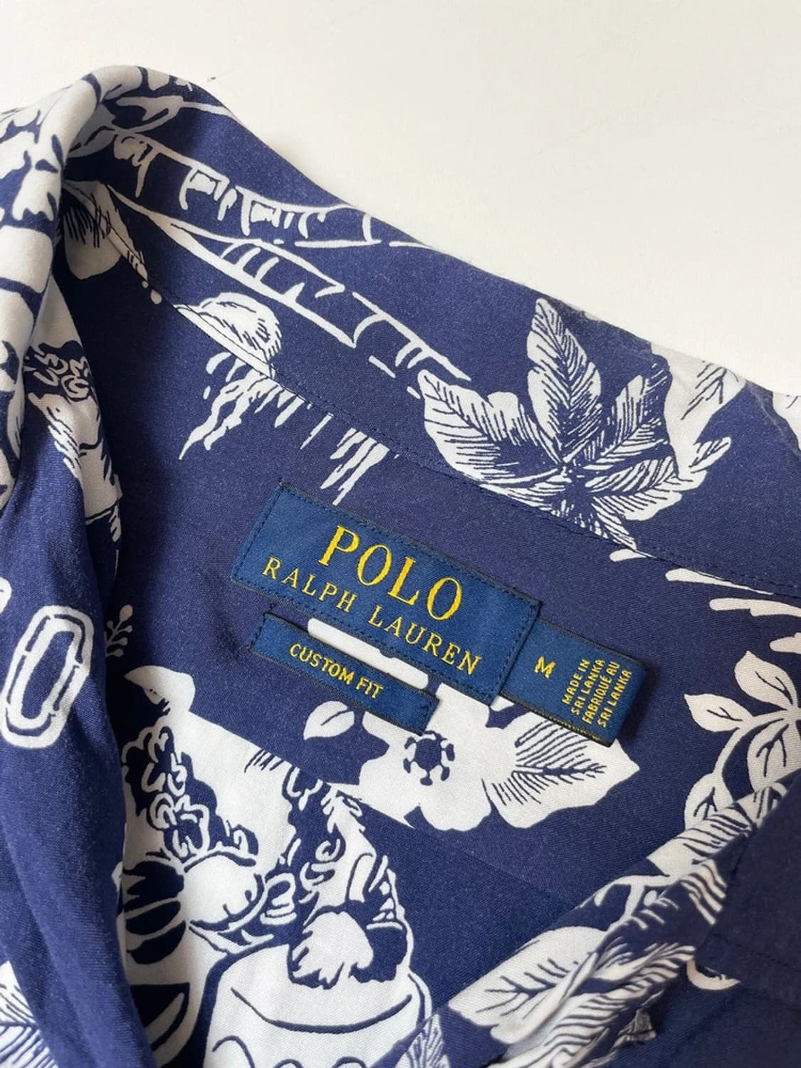 폴로 랄프로렌 하와이안 코튼 반팔 셔츠 PN9649 상품이미지5