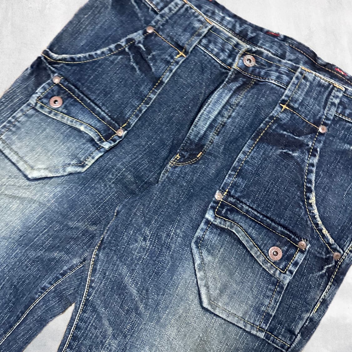 denim pocket semi boots cut 상품이미지2