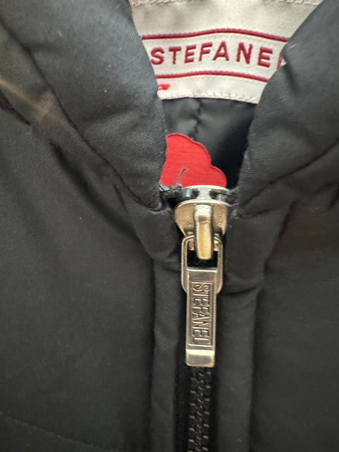 🧥 STEFANEL 스테파넬 퀼팅 패딩 자켓 (블랙) 상품이미지7