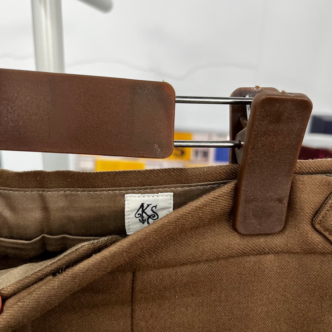 캡틴선샤인 원플리츠 울 트라우저 34 상품이미지3