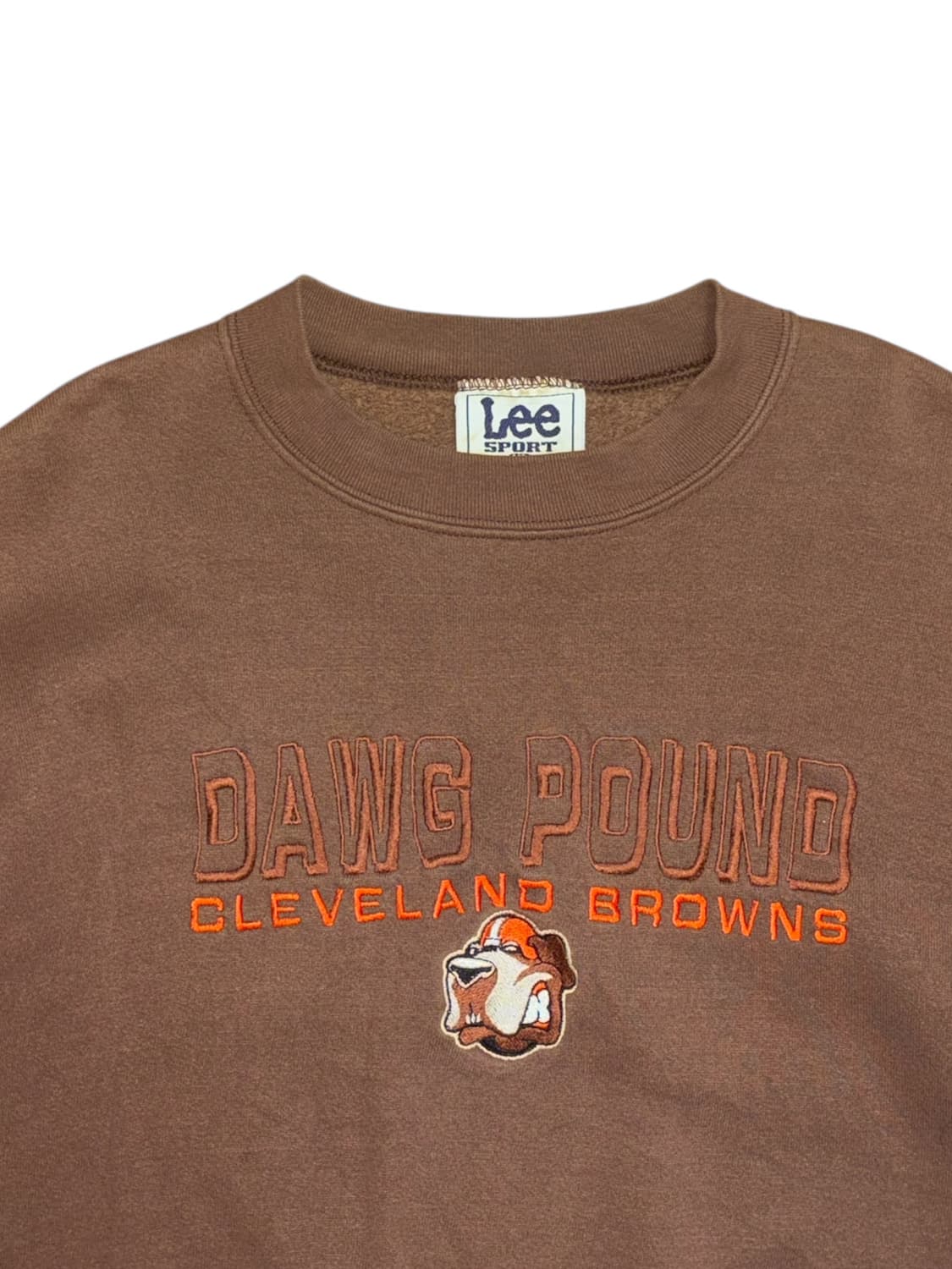 90s 빈티지 Lee nfl 클리브랜드 브라운스 맨투맨 상품이미지4