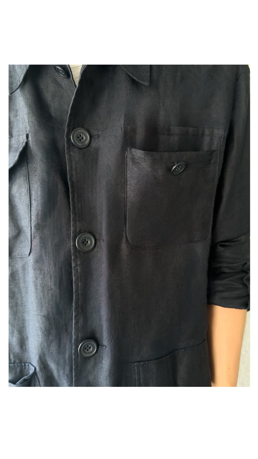 Multipocket Linen Shirt Jacket 상품이미지2