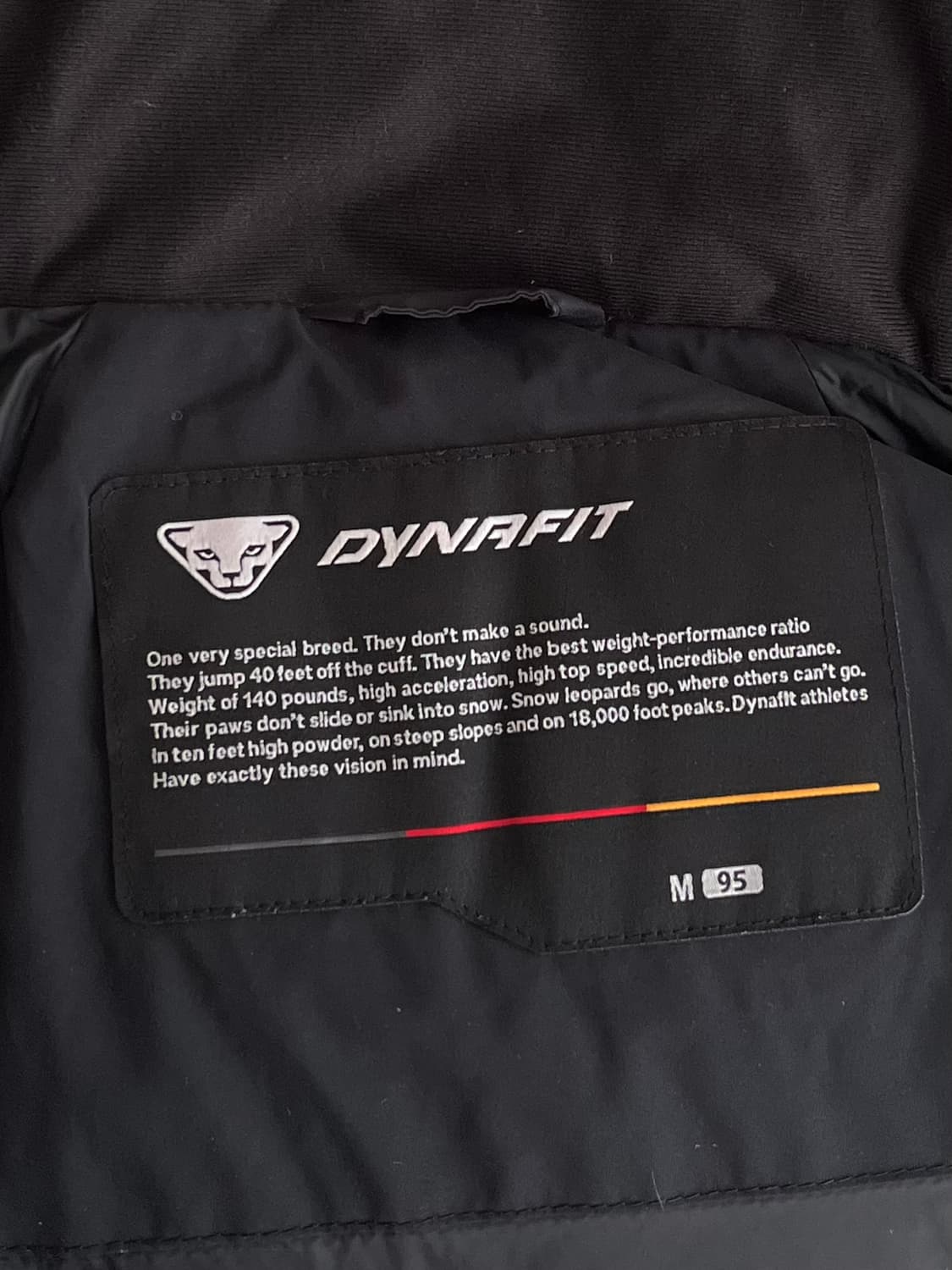 95) 다이나핏 덕다운 패딩 점퍼 블랙 상품이미지5