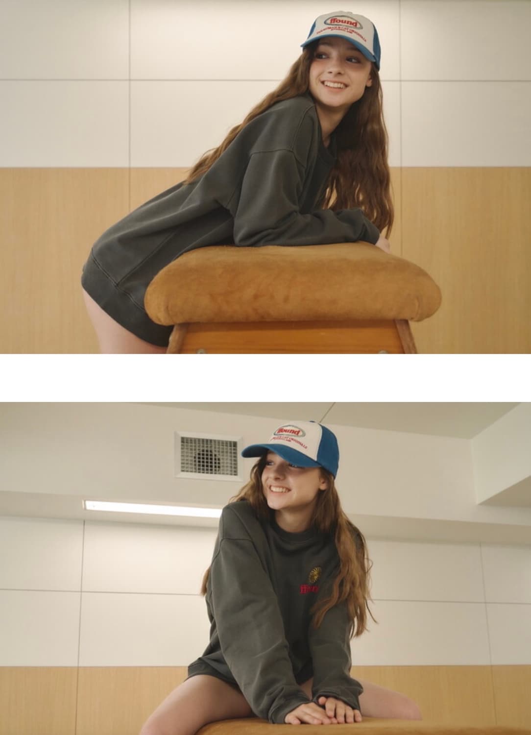 휴먼앤캣 ffound 빈티지 볼캡 상품이미지4