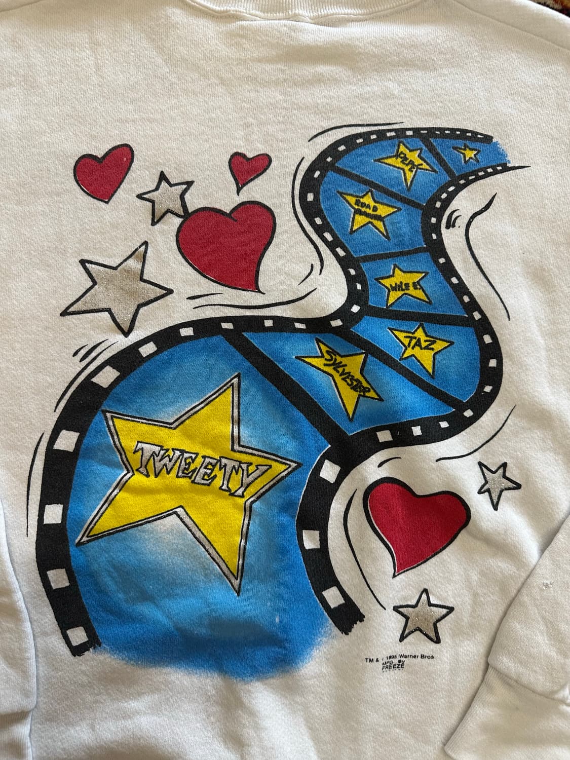 90s Looney Tunes 'Tweety' AOP Sweatshirt 상품이미지10