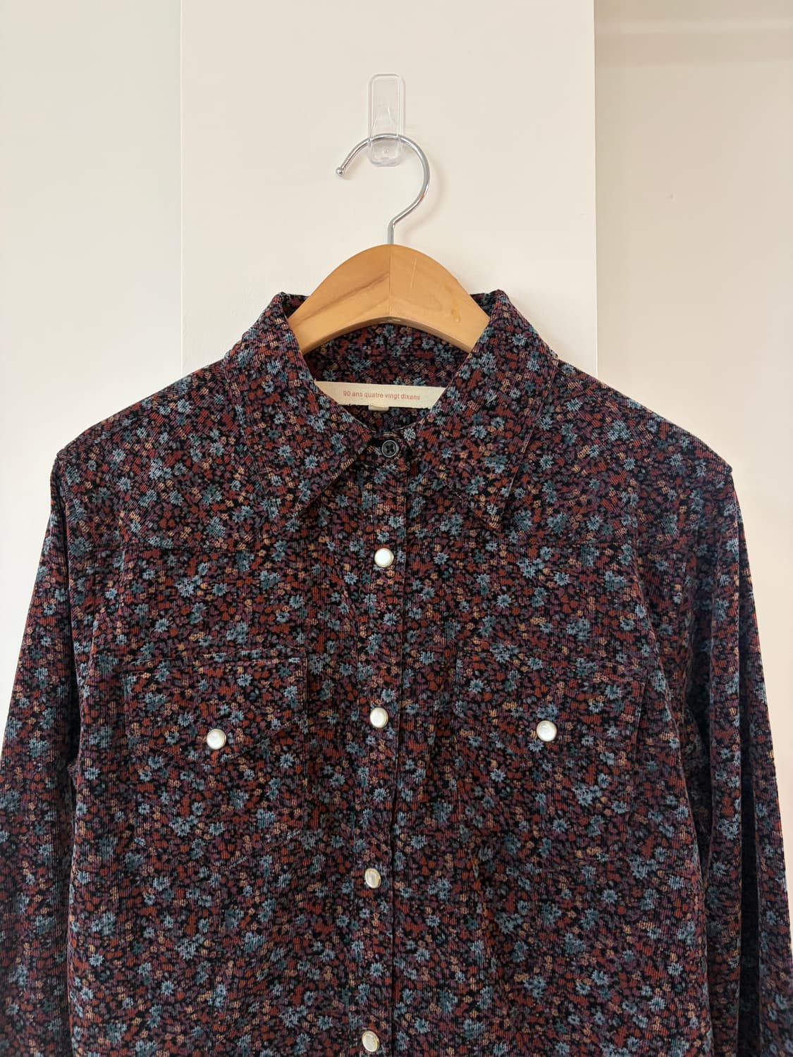 90 ans quaire vingdixans western shirt 상품이미지4
