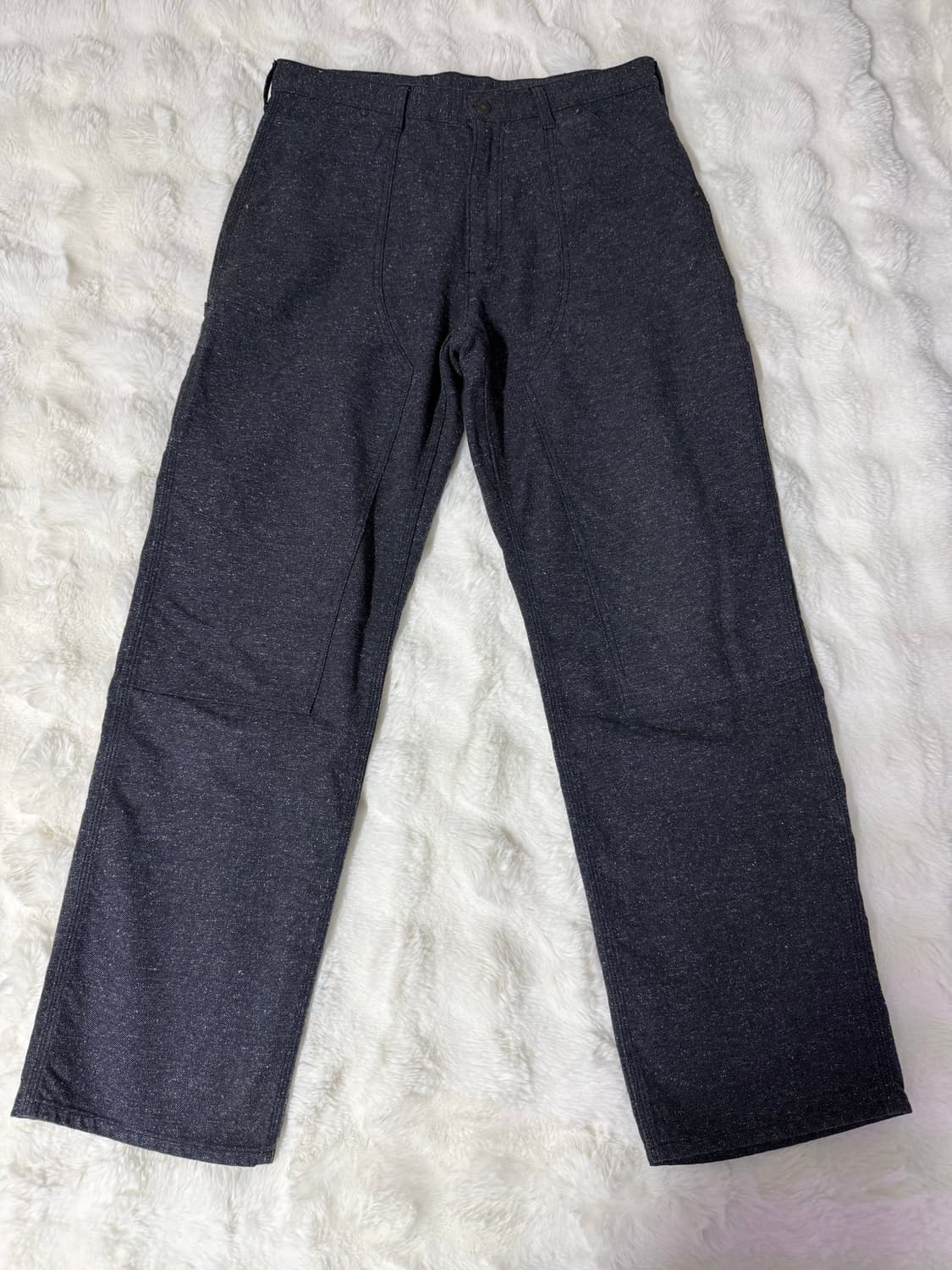 [32] 페로우즈 더블니 카펜터 팬츠 네이비 상품이미지2