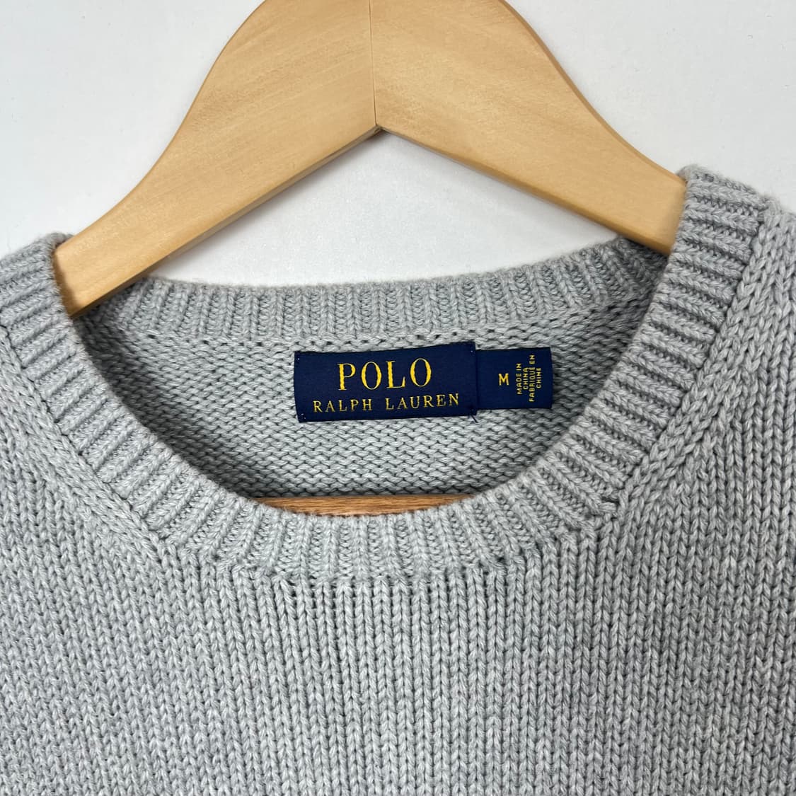 폴로 랄프로렌 인타르시아 RL 코튼 니트 상품이미지4