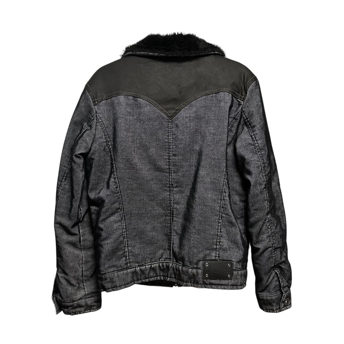 버커루 y2k 울프죠 무스탕 자켓 상품이미지3