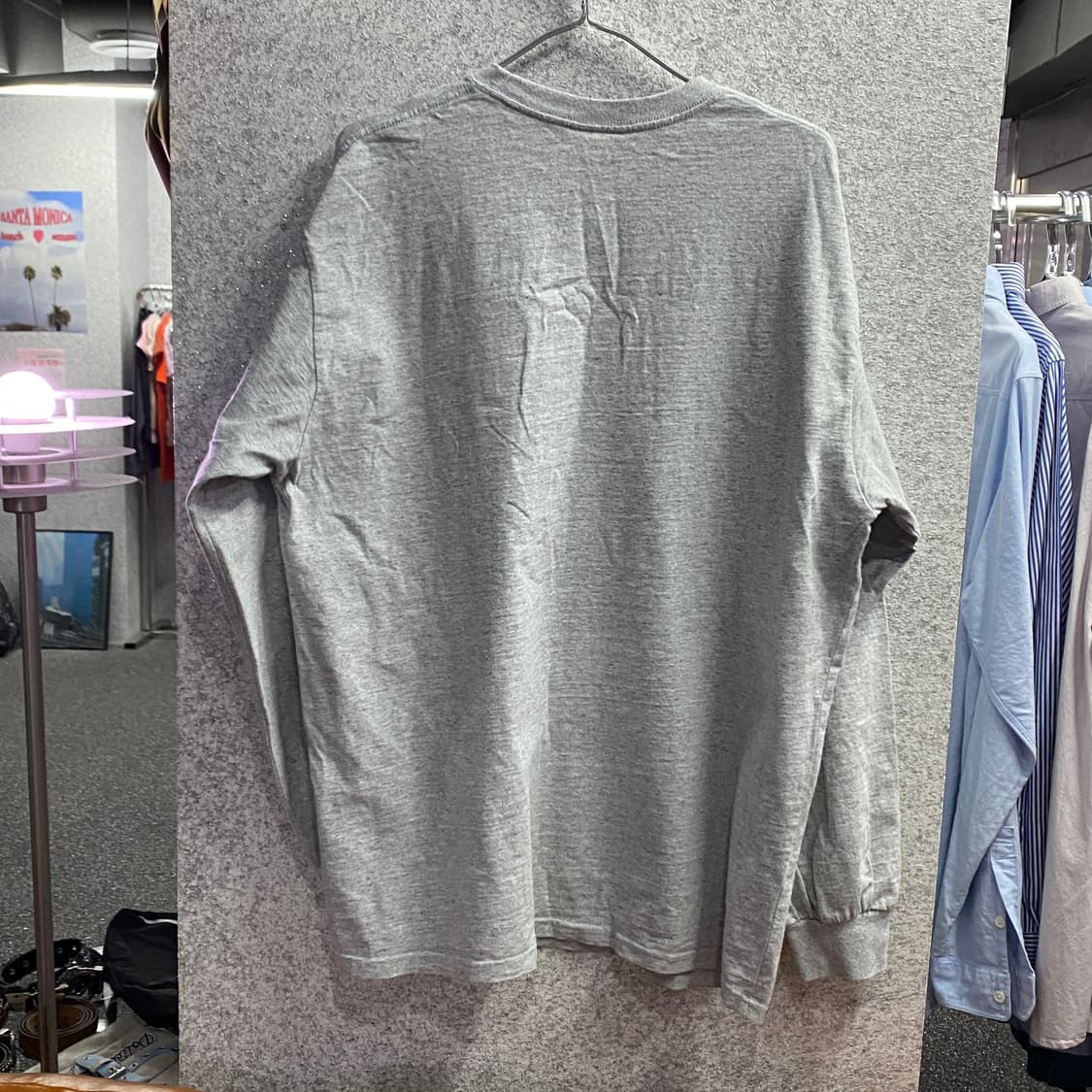 디스이즈네버댓 디자인 미들로고 롱슬리브 B3701 상품이미지4