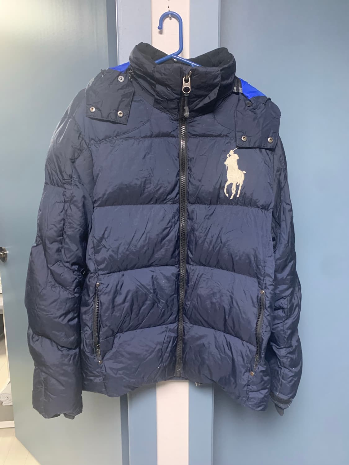 폴로빅포니패딩네이비 14~15 상품이미지3