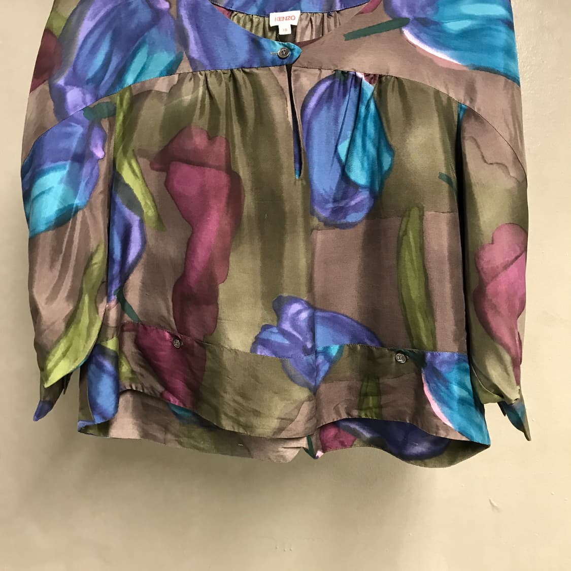 겐조 실크 블라우스 38(W) 상품이미지3