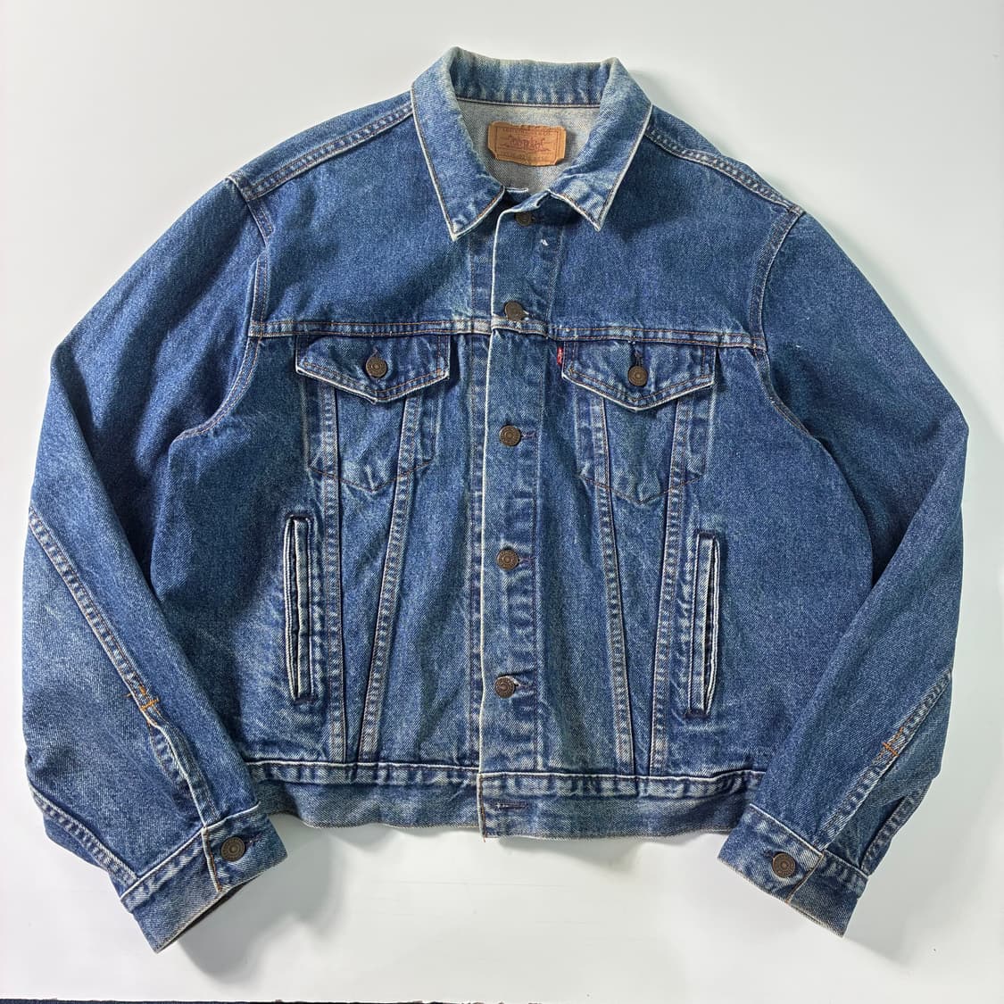 Levi's  리바이스 레드탭 70506 알래스카 자수 데님 트러커 자켓 상품이미지3