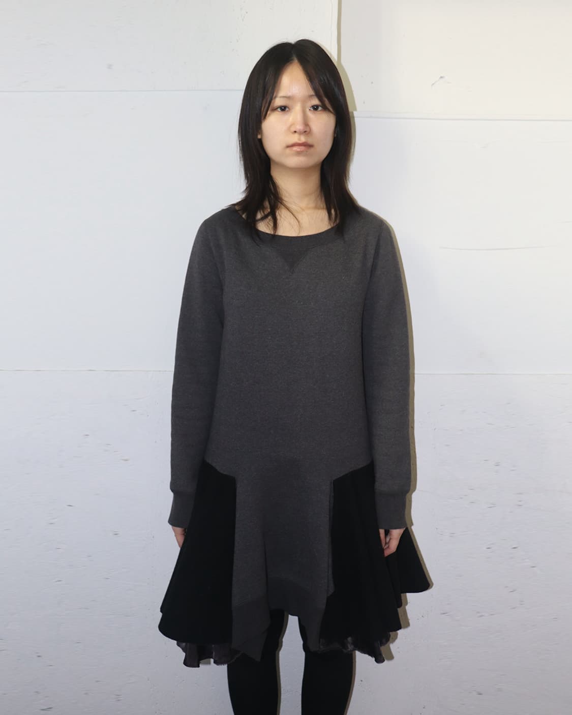 사카이 울 믹스 원피스 상품이미지1