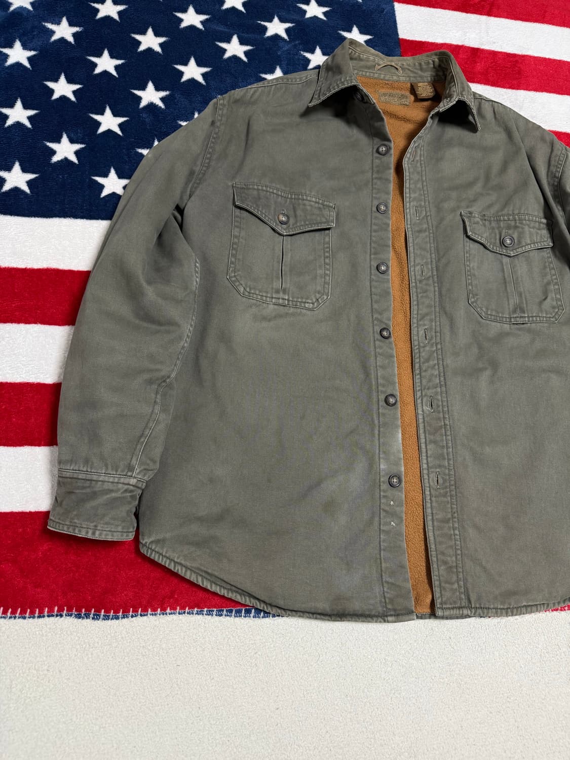 밀리터리워크자켓 빈티지워크웨어 Military work shirt 상품이미지2