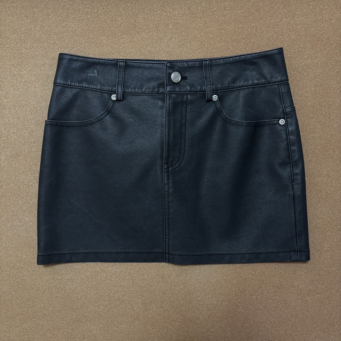 GROVE 그로브 레이드 스커트 블랙 상품이미지3