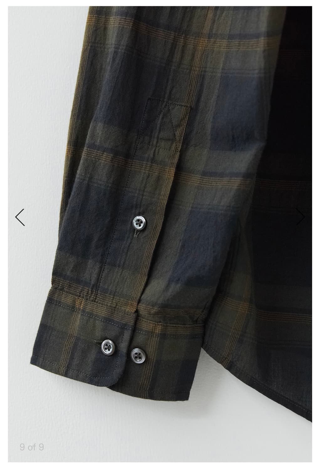 렆사 프라이머리셔츠 체크 rough side primary shirt 상품이미지3