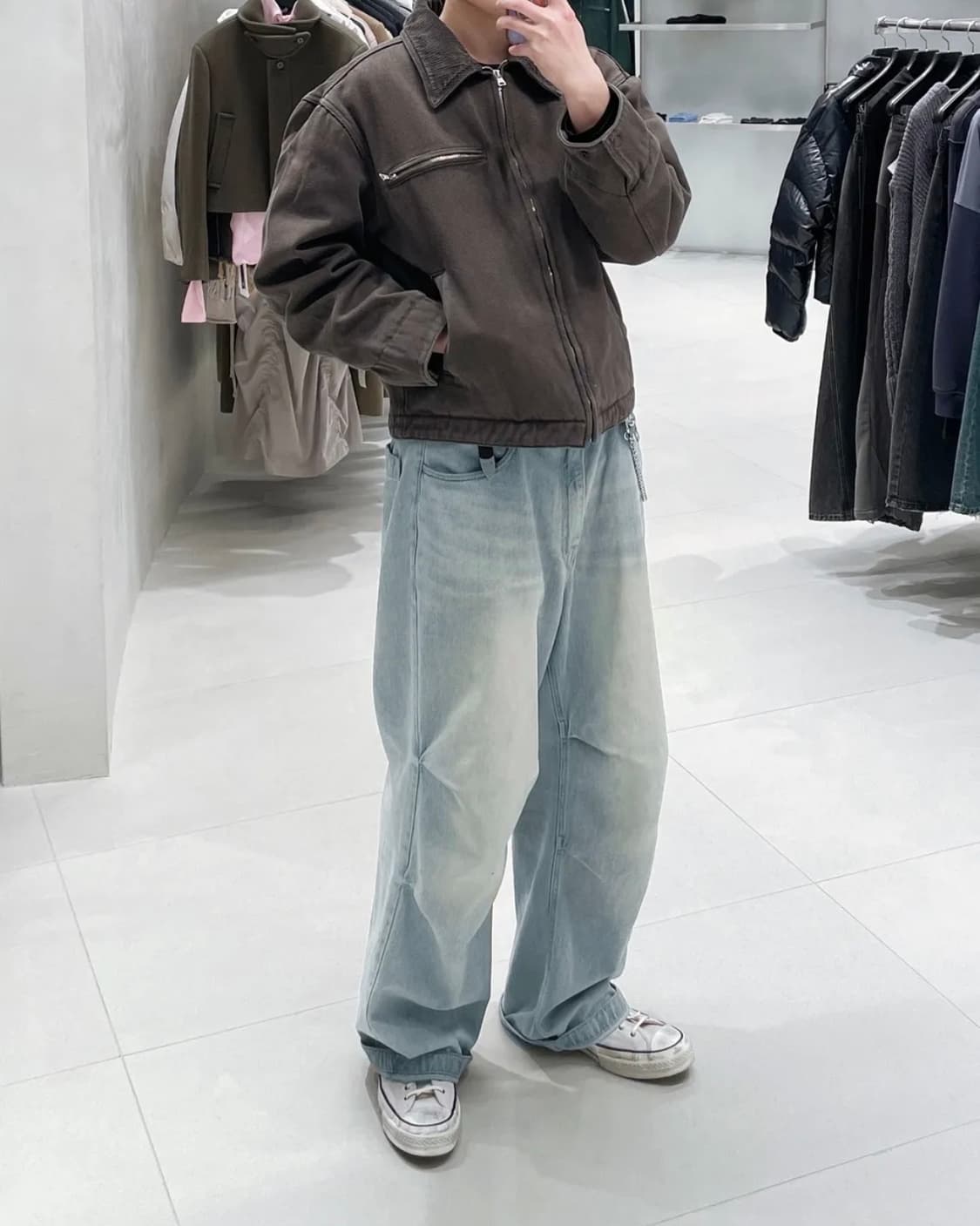 인사일런스 CALIK 파라슈트 와이드진 상품이미지5