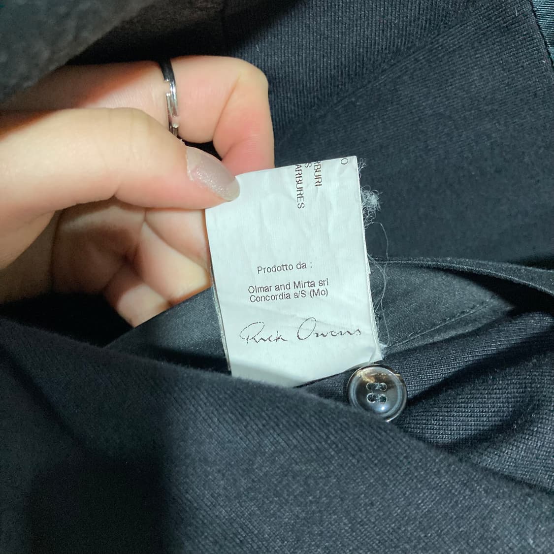 릭 오웬스(Rick Owens) 아카이브 슬리브 디테일 롱 자켓 상품이미지10