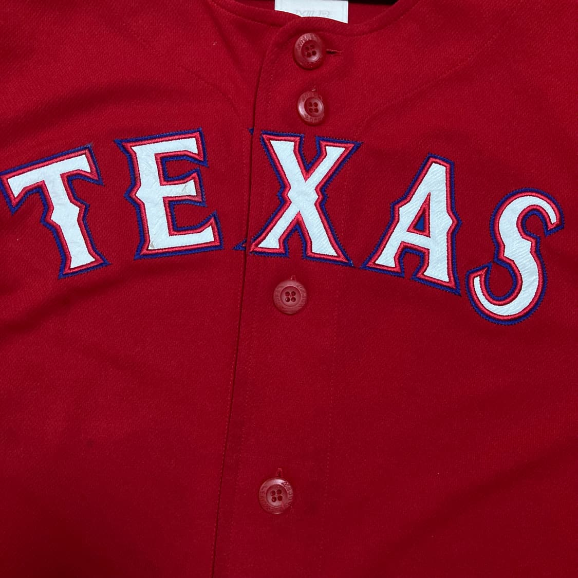 MLB 텍사스 레인저스 레드 반팔 져지 상품이미지2