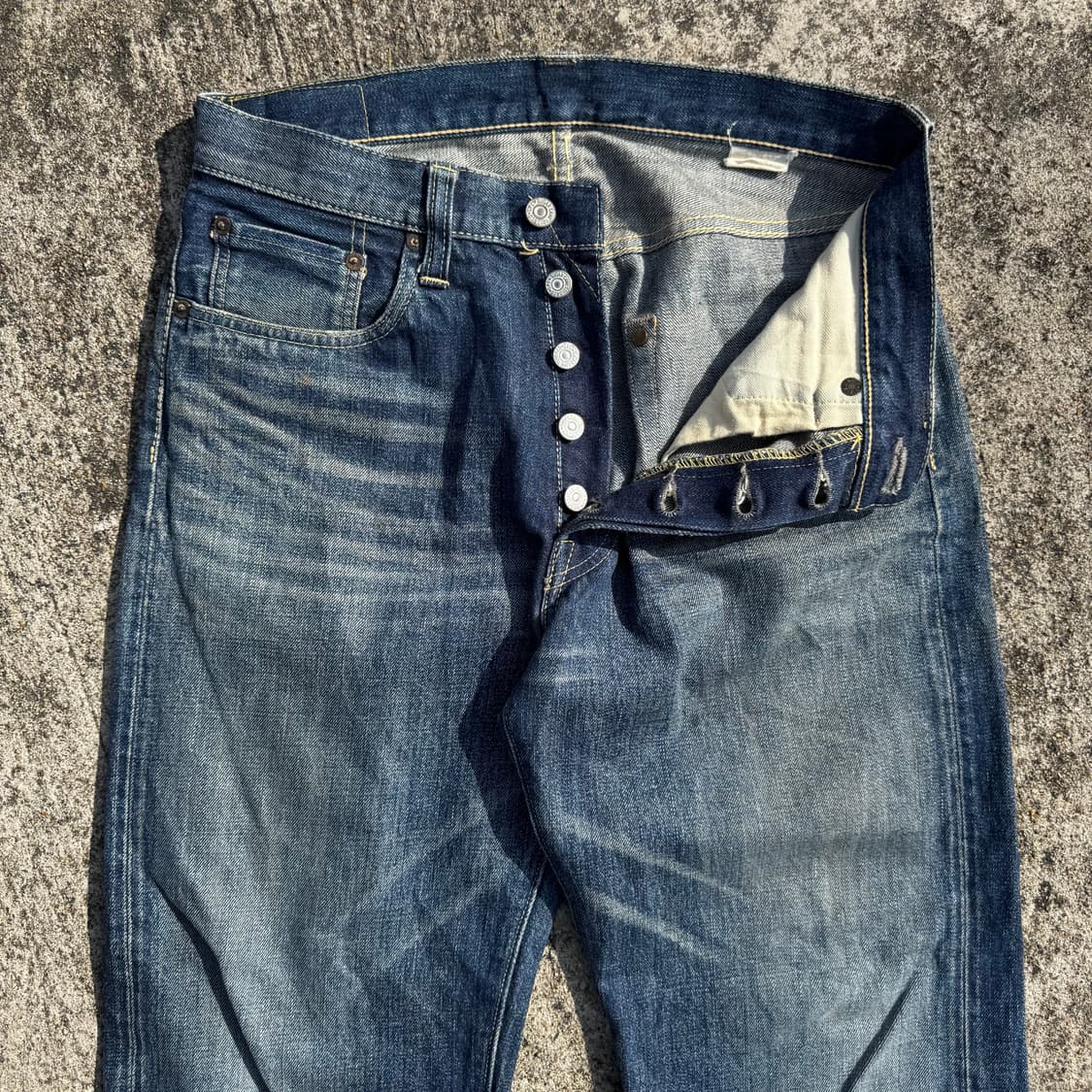 [31] Sugar Cane 슈가케인 1947 셀비지 데님 팬츠 상품이미지3