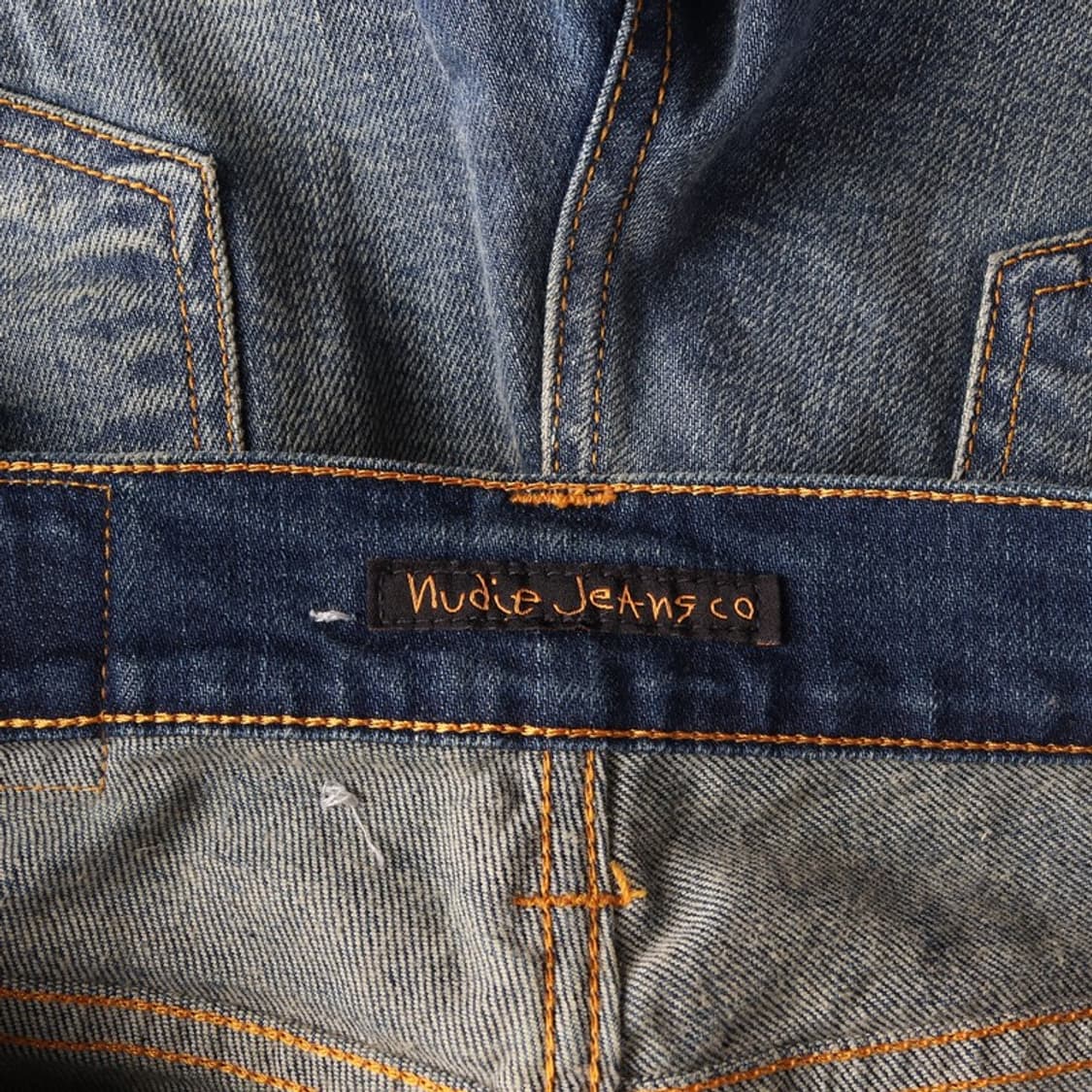 누디진 오가닉 코튼 워싱 데님 30 상품이미지6