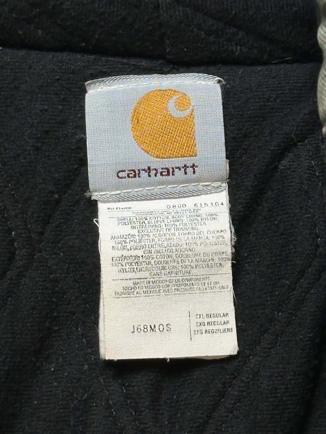 00's OG 칼하트 J68 액티브 자켓 칼하트 J130 MOS 상품이미지9