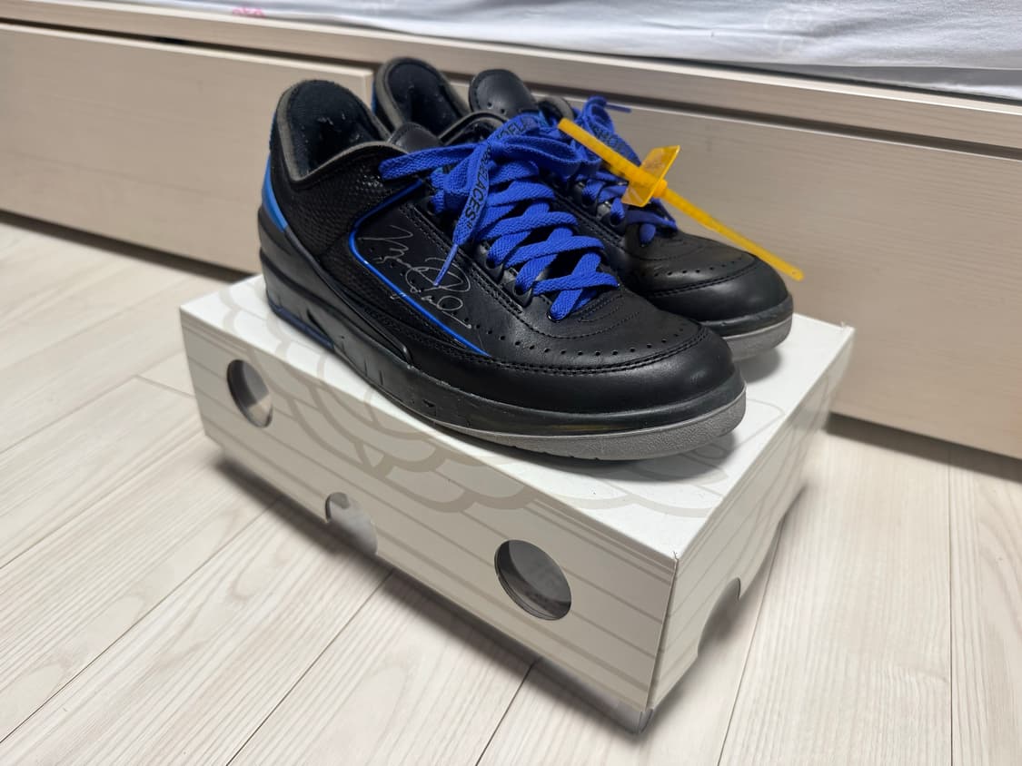 나이키 에어조던2 오프화이트 블랙 상품이미지1